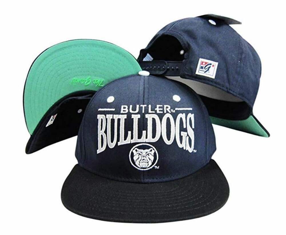 The Game Vintage Butler Bulldogs Adjustable Snapback Hat / Cap (GLBA)